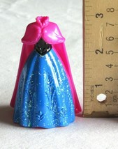 Disney Frozen Princess Anna Polly Pocket Doll Magiclip Dress Magi Clip  - $7.99