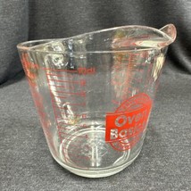 Anchor Hocking 496 One Cup Oven Originals Glass Measuring Cup