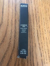 KIKO Milano Eyebrow Wax Fixing Pencil Crayon Fixant Sourcils 0.05OZ Ships N 24h - $32.63