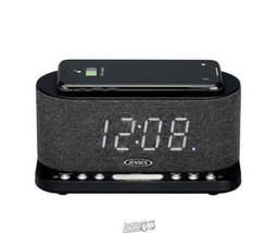 Jensen Alarm Clock with Wireless Charging - $47.49