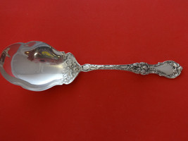 Floral by Wallace Plate Silverplate Preserve Spoon 7 5/8&quot; - $54.45