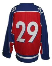 Any Name Number Norway Hockey Jersey New Red Any Size image 5