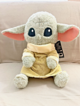 Disney Parks Star Wars Yoda Grogu Weighted Emotional Support Plush Doll NEW image 1