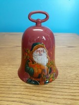  Hallmark 5&quot; Ceramic Saint Nicholas Bell Christmas Holiday Santa Claus 2004 - $9.85