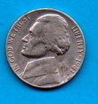 1981 P Jefferson Nickel - Circulated - Moderate Wear - $0.05