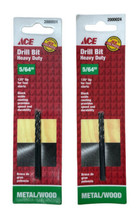 Ace 2000024  5/64" Heavy Duty Drill Bit For Metal /Wood Pack of 2 - $10.88