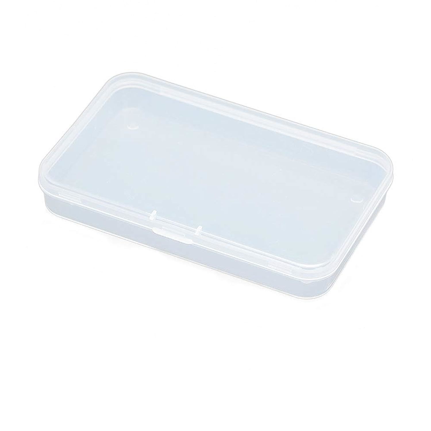 12 Pieces Small Clear Plastic Beads Storage Container and