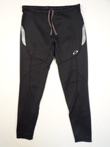 Oakley Black Flexibility Pants Reflective Running Cycling Pants Tights M... - $74.24