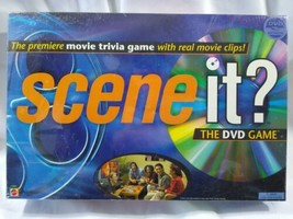 Scene It Movie Trivia 1st Edition DVD Game Mattel 2003 New Factory Sealed - $19.99
