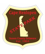 Cape Henlopen State Park Sticker R4902 Delaware YOU CHOOSE SIZE - $1.45+