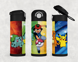 Kids PICACHU BOY Cup Leak-proof Water Bottle 14 Oz Pokemon Boy 