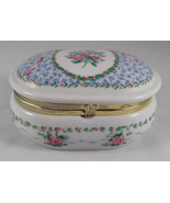 Vintage Otagiri Rosa Tavistock Porcelain San Francisco Music Box Trinket... - $18.99