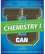 U Can: Chemistry I For Dummies Moore, John T.; Hren, Chris and Mikulecky... - $8.91