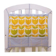 Durable Tulip Baby Bedside Diaper Bag Multilayer Pouch Storage Bag image 1
