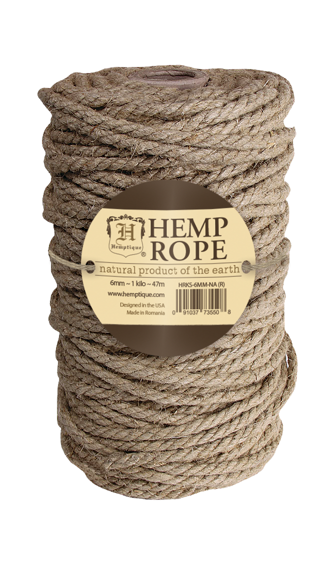 6mm Hemp Twisted Rope 1 Kilo Spool Jewelry and 50 similar items