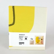 Ikea Mandelpil Cushion Cover Handmade / Face Abstract Multicolor 20x20&quot; New - $20.60
