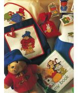 Toddler Cross Stitch Paddington Spot Miffy Duck Cloth Book Bag Puppets Patterns - $10.99