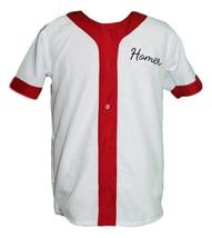 Homer Simpson Springfield Baseball Jersey Button Down White Any Size image 4