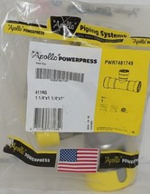 Apollo Powerpress Gas Carbon Steel Press Reducing Tee PWR7481749 - $51.99