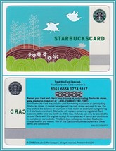 2008 Starbucks Card White Birds Collectible No Value - $9.99