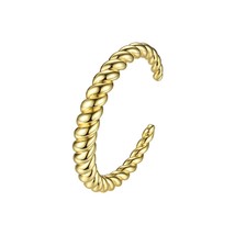 Twist Bracelet For Women Gold Color Cuff Bracelets Fashion Jewelry Bijou... - $39.63
