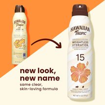 Hawaiian Tropic Weightless Hydration Clear Spray Sunscreen SPF 30, 6oz | Hawaiia image 4