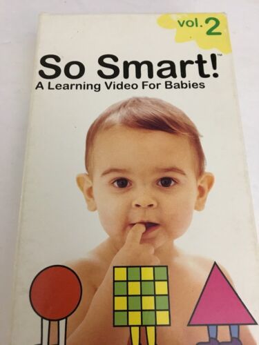 So Smart Shapes(VHS,1999)Volume 2-TESTED-RARE VINTAGE COLLECTIBLE-SHIPS ...