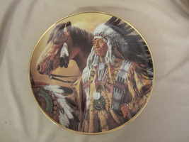 Pride Of The Sioux Collector Plate Paul Calle Indian Franklin Mint Native Am. - $15.00