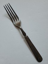 1847 Rogers Bros Silverplated Dinner Fork Four Long Tines 8.12" Long Vintage  - $14.39