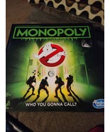 NEW HASBRO MONOPOLY GHOSTBUSTERS BOARD GAME WHO YOU GONNA CALL ? - $31.11