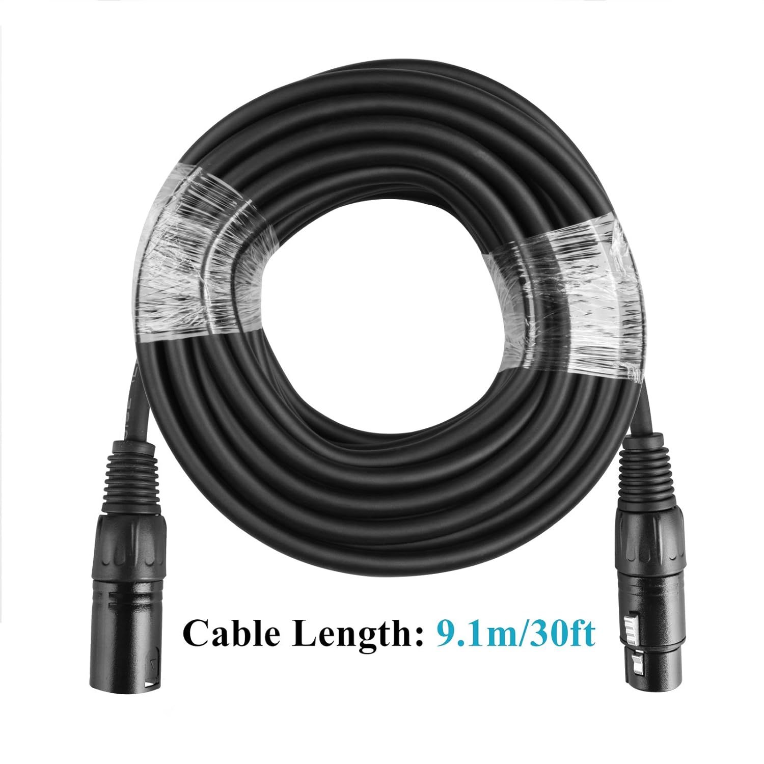 Cable 3-Pin DMX - 100 Foot — TS Stage Lighting
