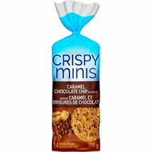 5 X Quaker Crispy Minis Caramel Chocolate Chip Rice Cakes 14 Count/199g ... - $32.90