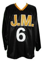 Biggie Smalls Poppa #6 Junior M.A.F.I.A. Hockey Jersey New Black Any Size image 1