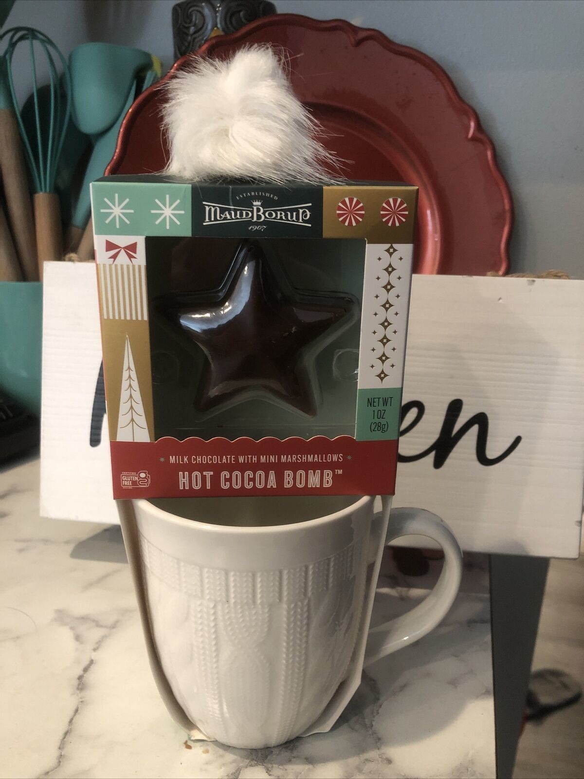 Starbucks Marshmallow Hot Cocoa & Mug Gift Set 2 ct