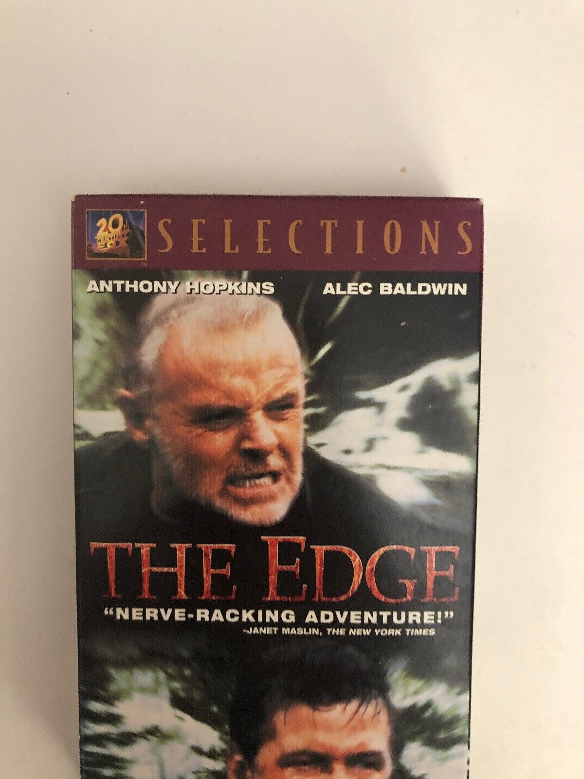 The Edge(VHS,1998)Anthony Hopkins,Alec Baldwin, Elle Macpherson-RARE ...