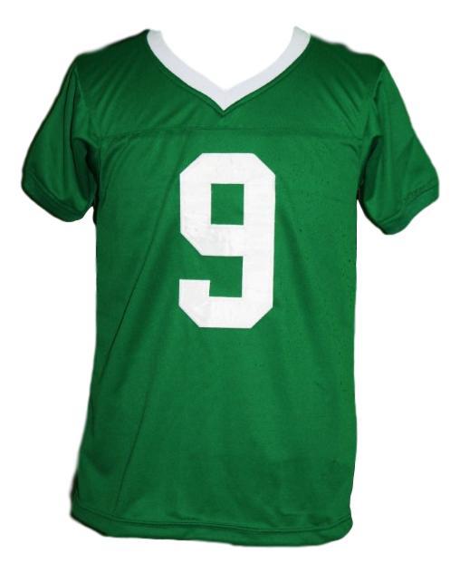 Lebron james  9 irish high school football jersey green   1