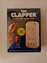The Clapper Sound Activated On/Off Clap Switch Factory Sealed Brand New  Model
