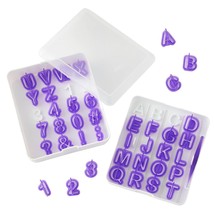 Wilton Letter and Number Fondant Cutters Set, 40-Piece - $25.99