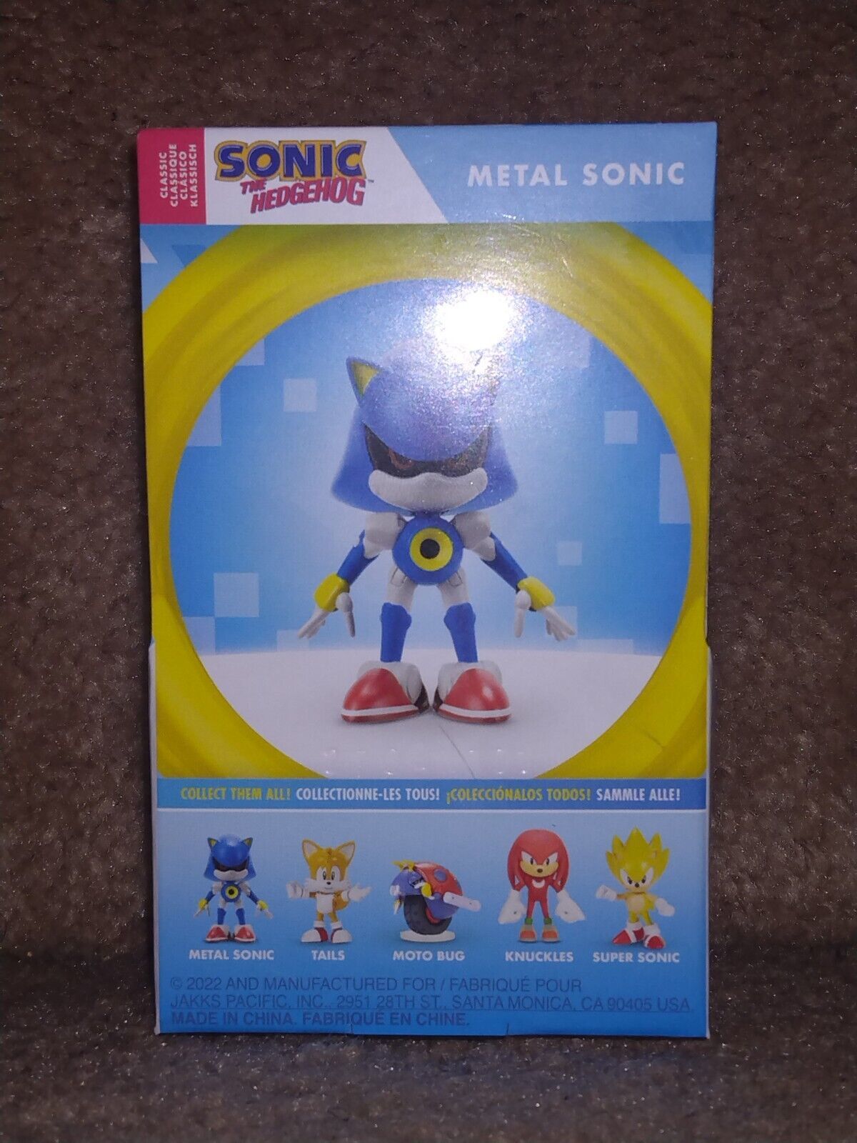 Sonic The Hedgehog 2020 Series 2 Metal Sonic 4 Action Figure Jakks