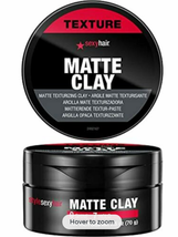 Style Sexy Hair Matte Texturing Clay, 2.5 fl oz