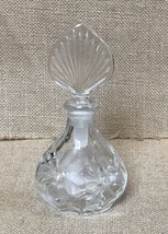 Vintage Princess House Crystal Heritage Romance Floral Perfume Bottle w ... - $14.85