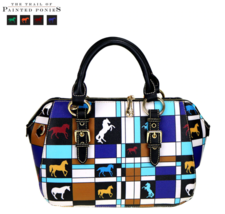 Trail of Painted Ponies Collection Satchel Shoulder Bag Montana West White  image 1