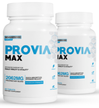 2 Pack Provia Max, advanced support for male virility & vitality-60 Tablets x2 - $71.27
