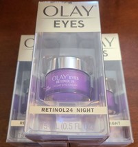 3 Olay Eyes Retinol24 Night Eye Cream - 0.5 fl oz (i11) - $45.98