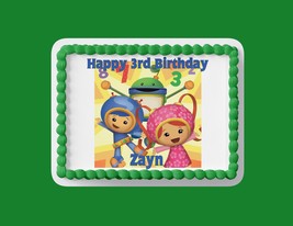 Team Umizoomi Custom Birthday Cake Image Topper - $10.99