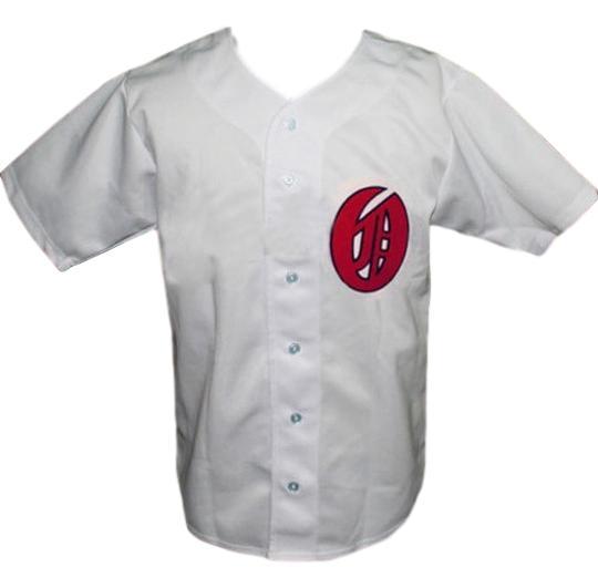 Oakland oaks pcl retro baseball jersey 1946 button down white   1