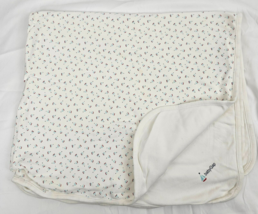 Vintage Baby Gap White Sail Boat Sailboat Cotton Blanket Red Blue Layette 2000s - $69.29