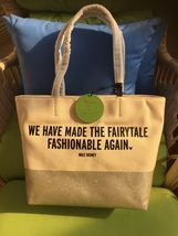NWT/KATE SPADE/DISNEY/WE Have Made The Fairytale Fashionalble AGAIN/CANVAS Tote - $250.00