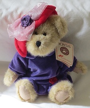 Boyds Bears Ima Lotsafun 10-inch Plush Red Hat Society Bear  - $34.95
