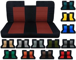 Fits Ford F150 Front Bench 1987-1991 W/Opening Armrest Molded Head Rest ... - $89.99